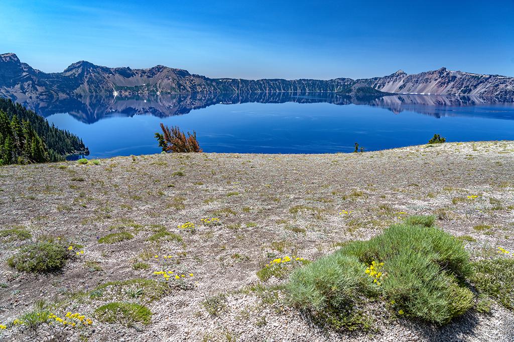 A View Of Crater Lake, Crater Lake National Park / Rebecca Latson
