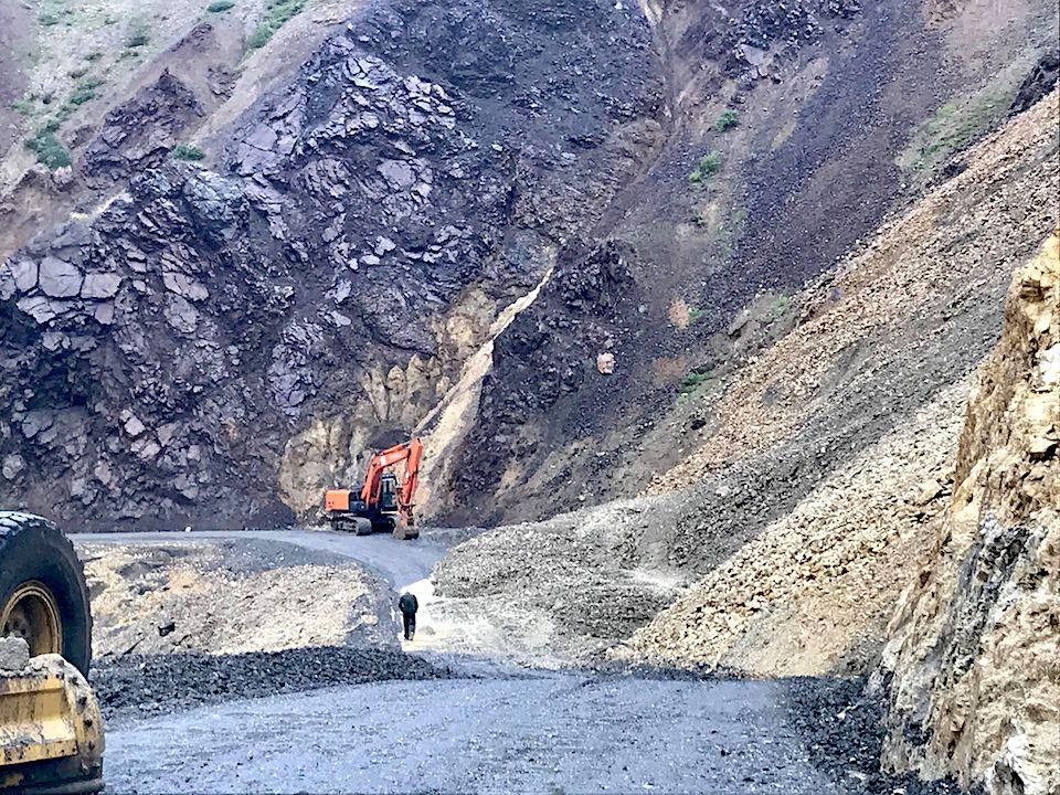 Landslides are becoming problematic for Denali Park Road in Denali National Park/WeeBee Aschenbrenner