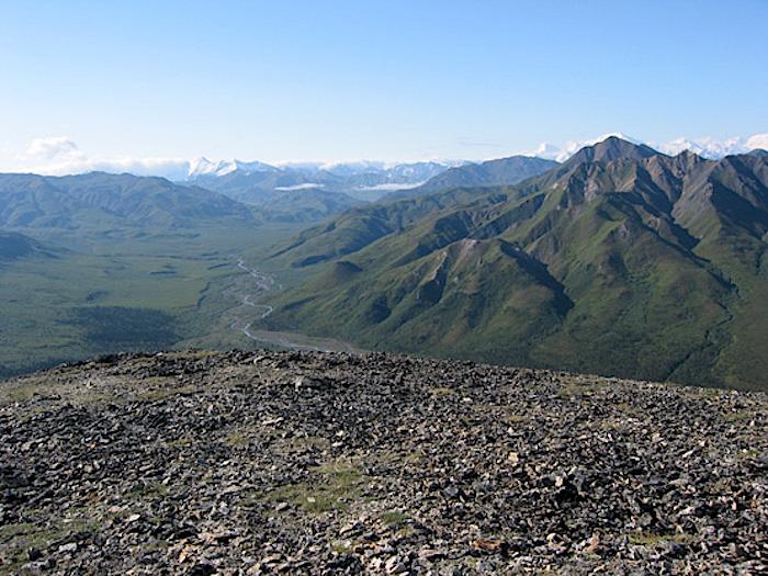 Looking up the Stony Creek Drainage in Denali National Park/NPS