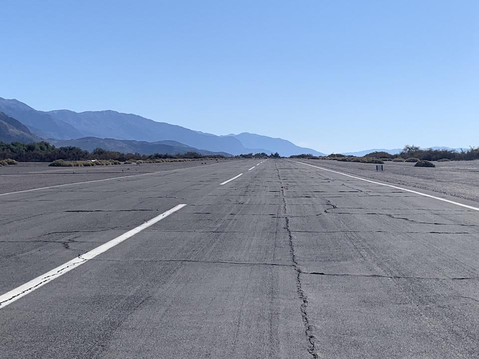 Poor runway condition has Park Service warning pilots to avoid the Furnace Creek Airport at Death Valley National Park/NPS