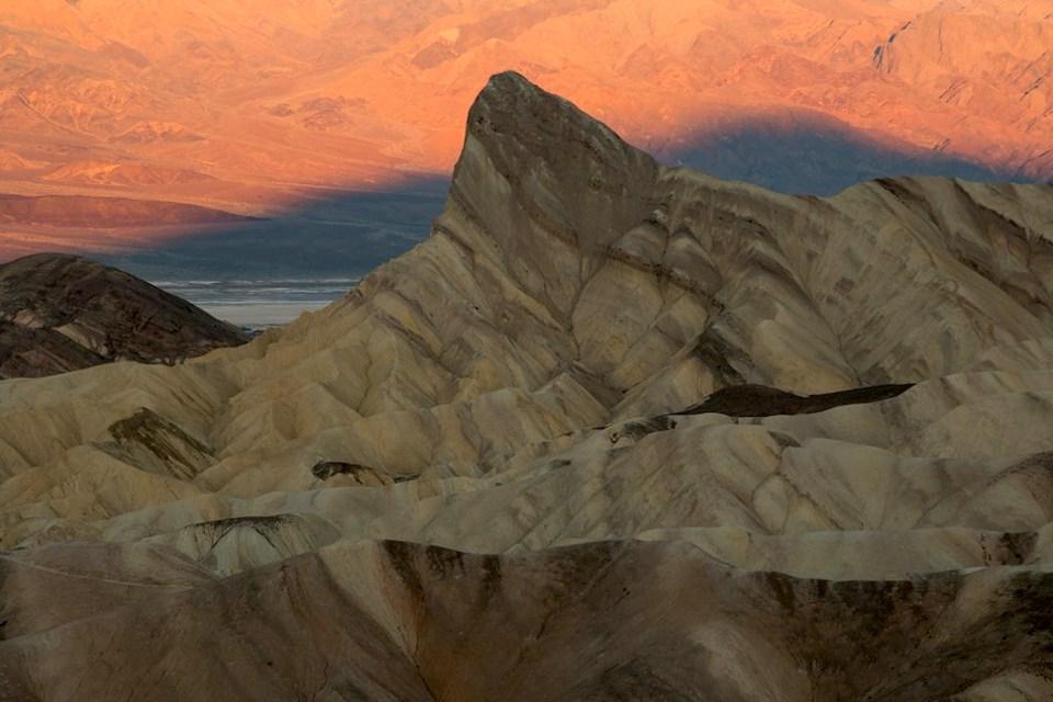 A visitor to Death Valley National Park died in an apparent fall from Manly Beacon/NPS file