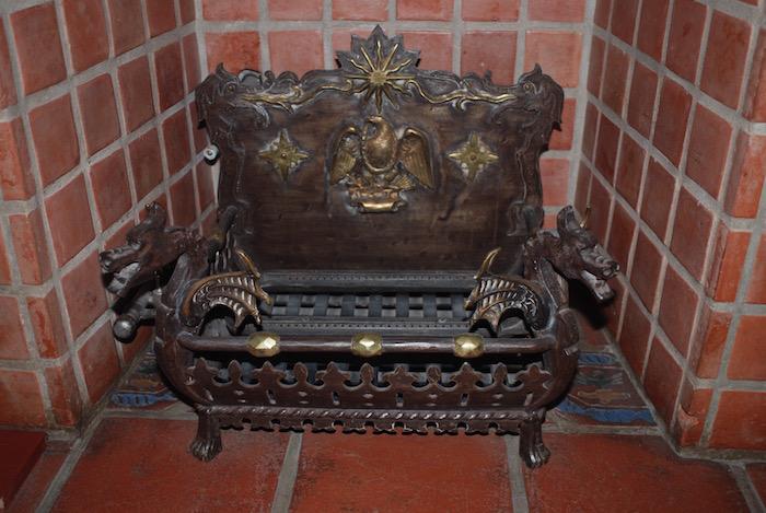 Ornate fire grate, Scotty's Castle, Death Valley National Park/Kurt Repanshek