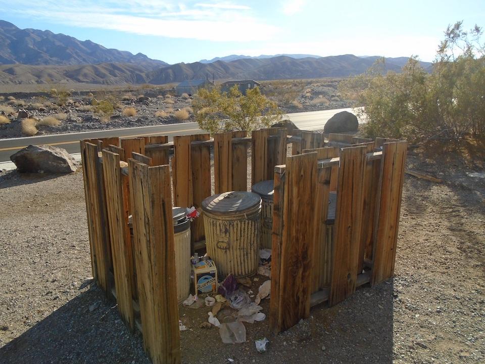 Garbage at Emigrant Campground in Death Valley National Park/NPS