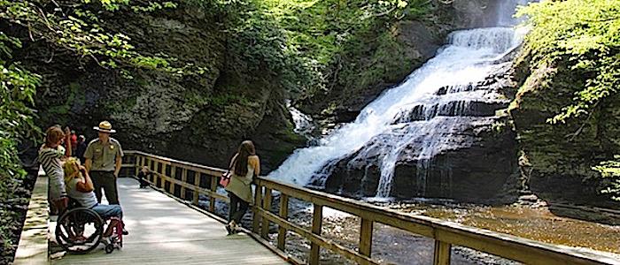 Dingmans Falls at Delaware Water Gap National Recreation Area/NPS