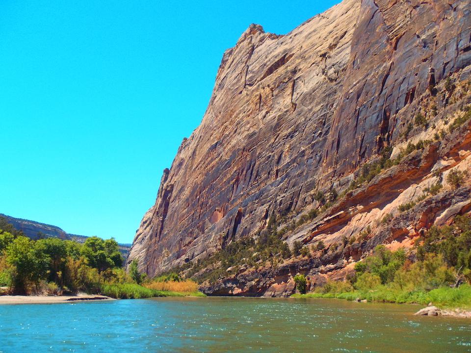 Floating by Steamboat Rock on the Green River in Dinosaur National Monument/Kurt Repanshek file