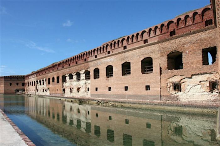 . Sea level rise and increased tropical storm intensity pose a serious risk to the long-term sustainability of historic Fort Jefferson at Dry Tortugas National Park/NPS, Kelly Clark