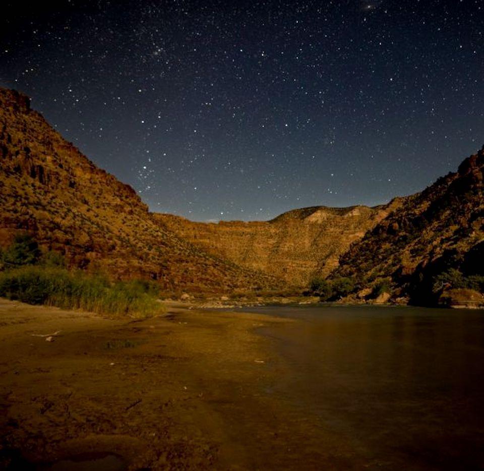 The "river of stars" above the Green River/BLM, Bob Wick