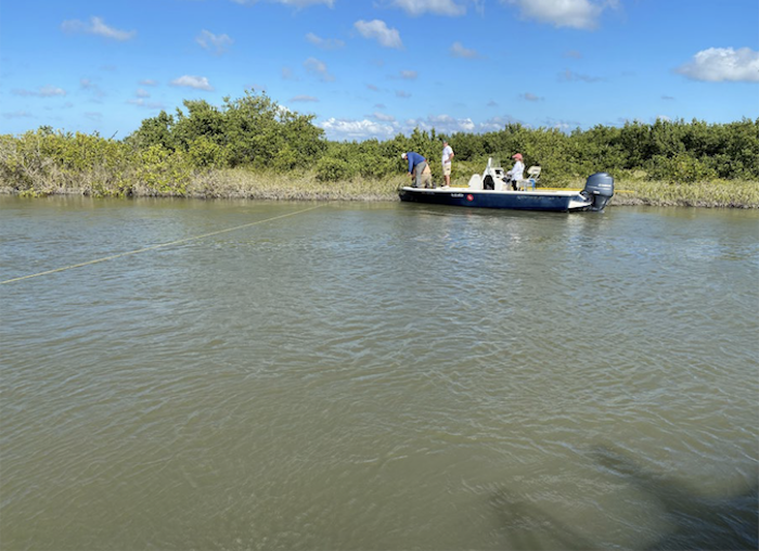Erosion has widened the Raulerson Brothers canal to more than 75 feet wide and 11 feet deep/Everglades Science Center, <span>Alexander Blochel</span> 