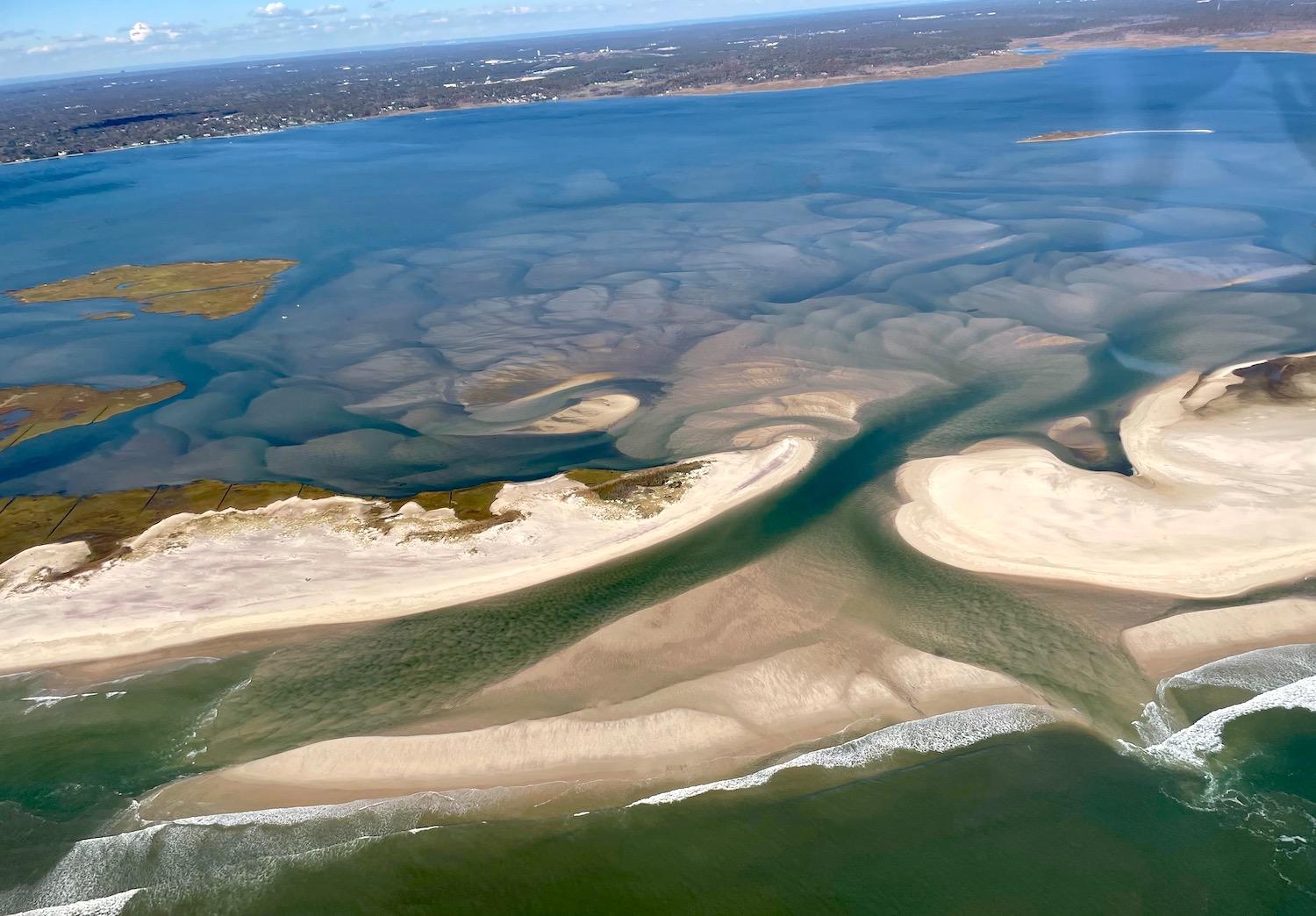 The Wilderness Breach at Fire Island National Seashore On Nov 3, 2021/Great South Bay Project