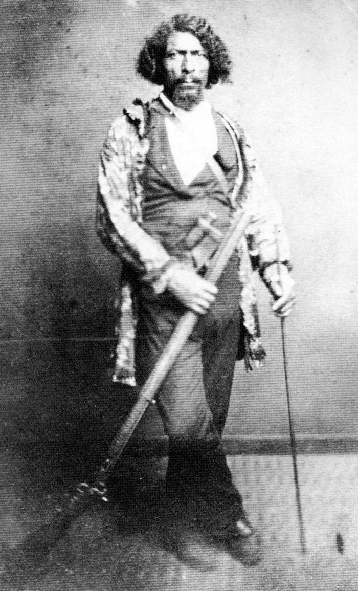 James Beckwourth was born into slavery, later became a mountain man, and served at Fort Laramie as a scout for the military/Public domain
