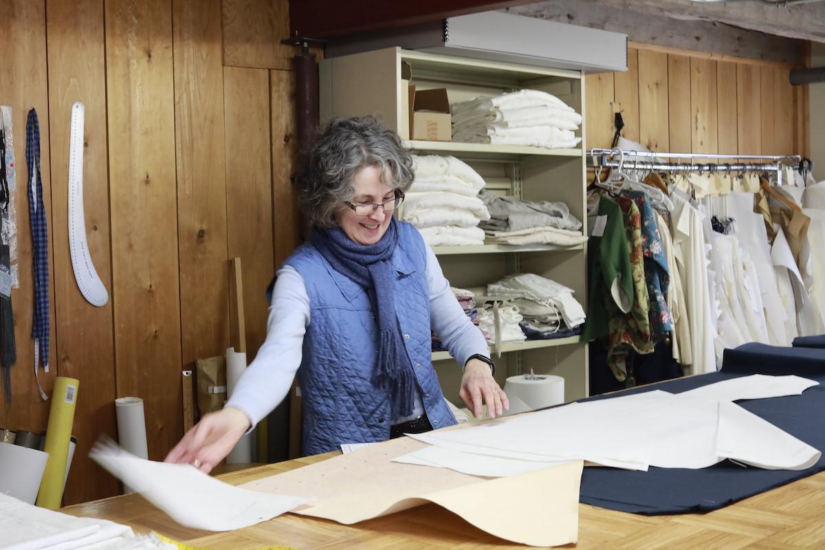 Elizabeth Tait has spent three decades as textiles curator at Fortress of Louisbourg. 