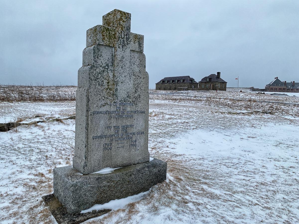 The first stop along the Ruins Walk marks the site where nuns ran a school.