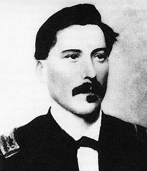 Captain Nicholas Nolan, an Irishman whose gallant performance during the Civil War earned him battlefield promotions/Public Domain