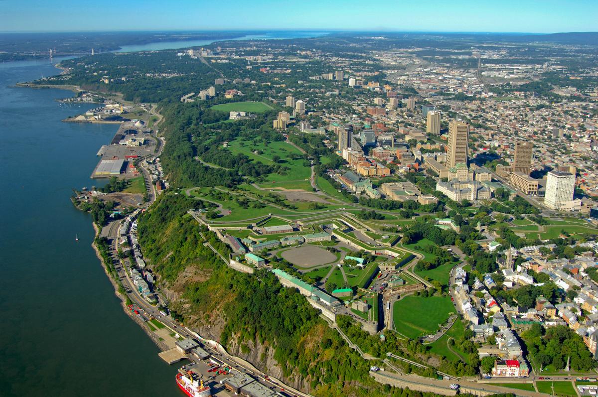 The Fortifications of Québec National Historic Site.