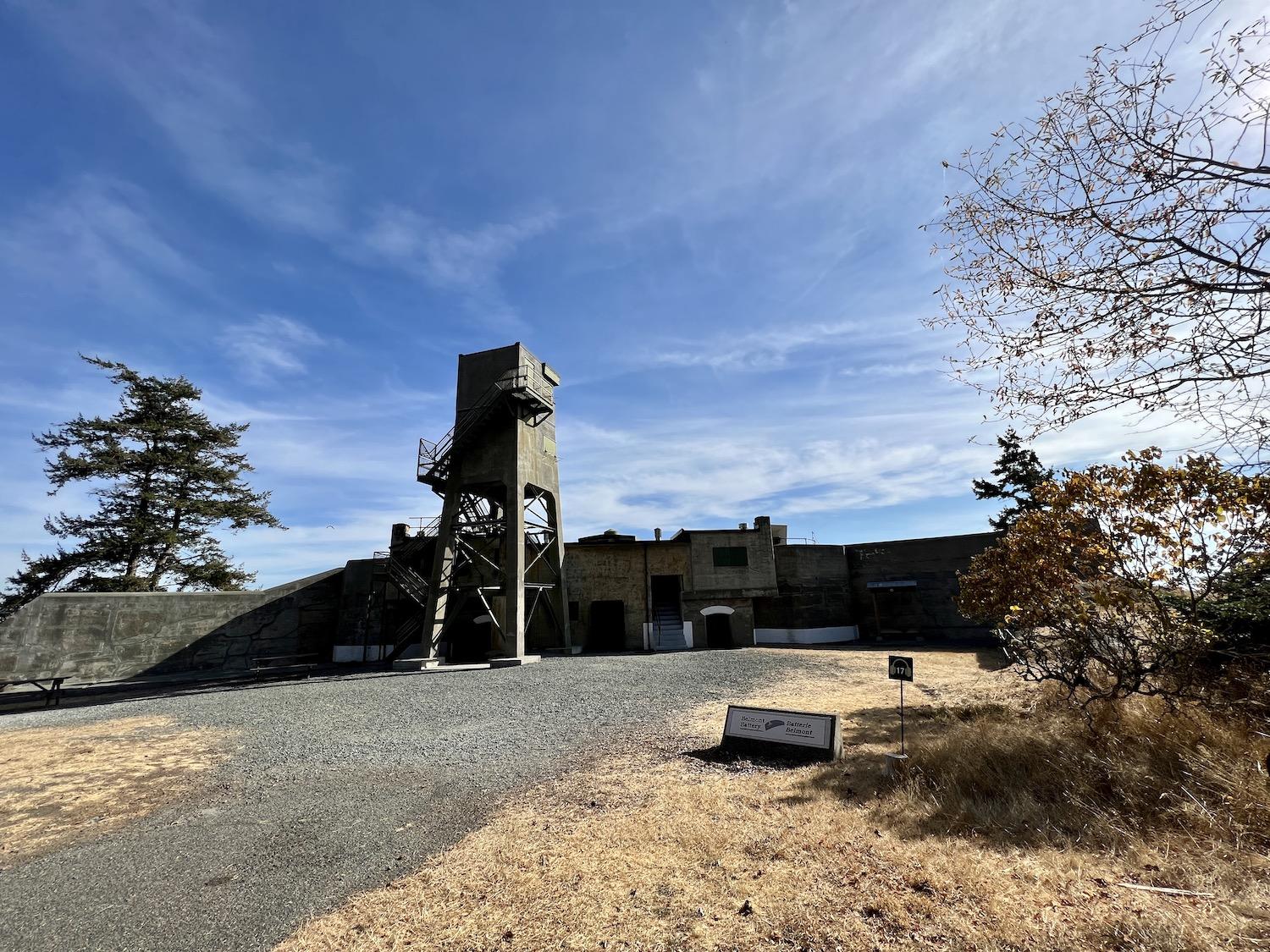 Military buffs will love exploring the batteries at Fort Rodd Hill.