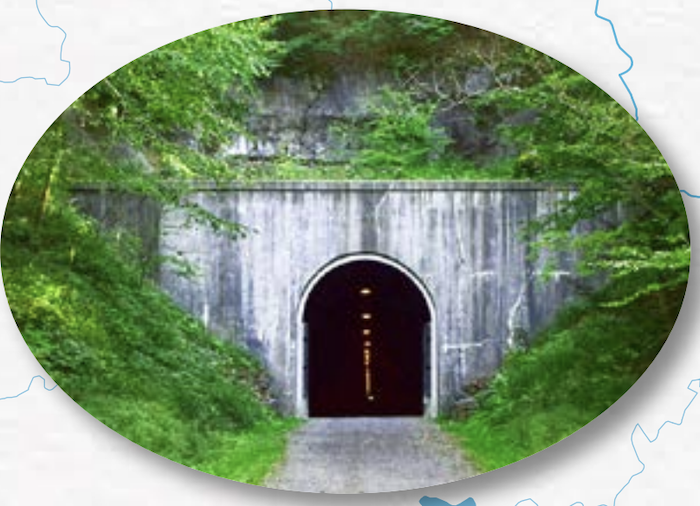 Land and Water Conservation Fund grants helped pay for rehabilitation of the Big Savage Tunnel in Pennsylvania/NPS file