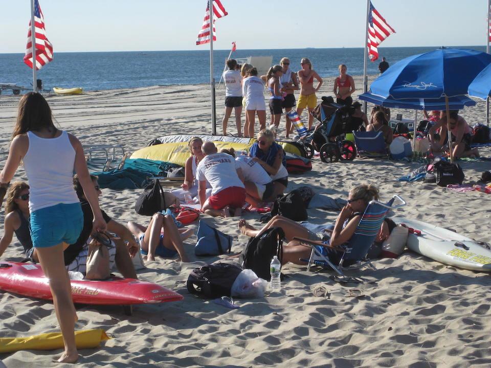 Alcoholic partying coming to an end at Sandy Hook in Gateway National Recreation Area/NPS Alcoholic partying coming to an end at Sandy Hook in Gateway National Recreation Area/NPS