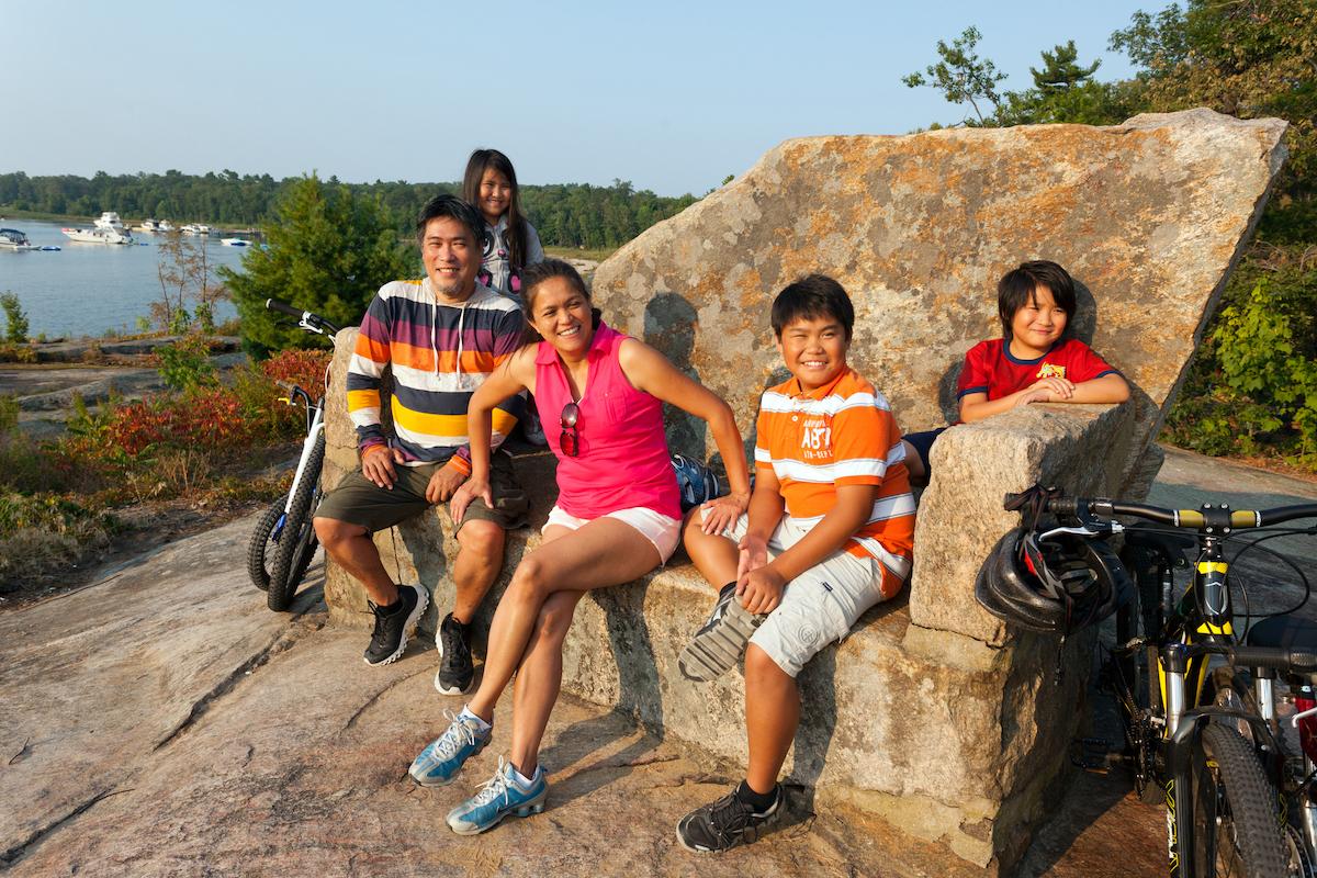 Giants Chair on Beausoleil Island is one of the park's iconic photo stops.