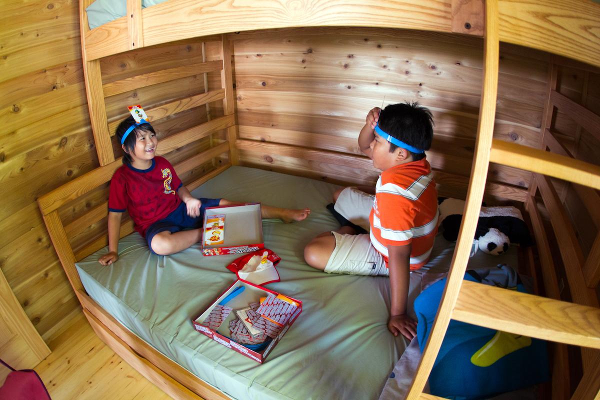 Roofed accommodations have been a hit with first-time visitors.