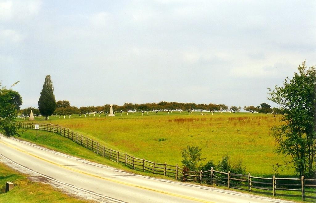 Nathaniel Bauder, whose job duties including keeping the landscape at Gettysburg National Military Park looking as it did during the Civil War, was among the 1,000 employees fired on Valentine's Day/NPS file