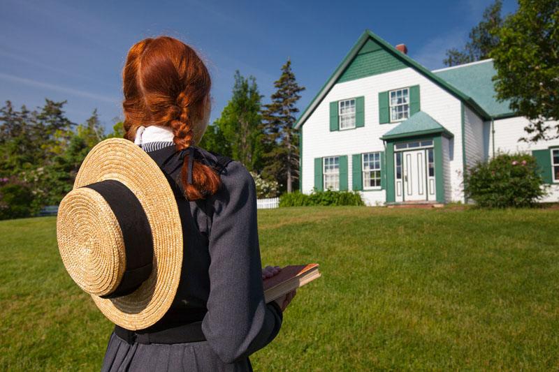 Anne of Green Gables is a beloved Canadian book character.