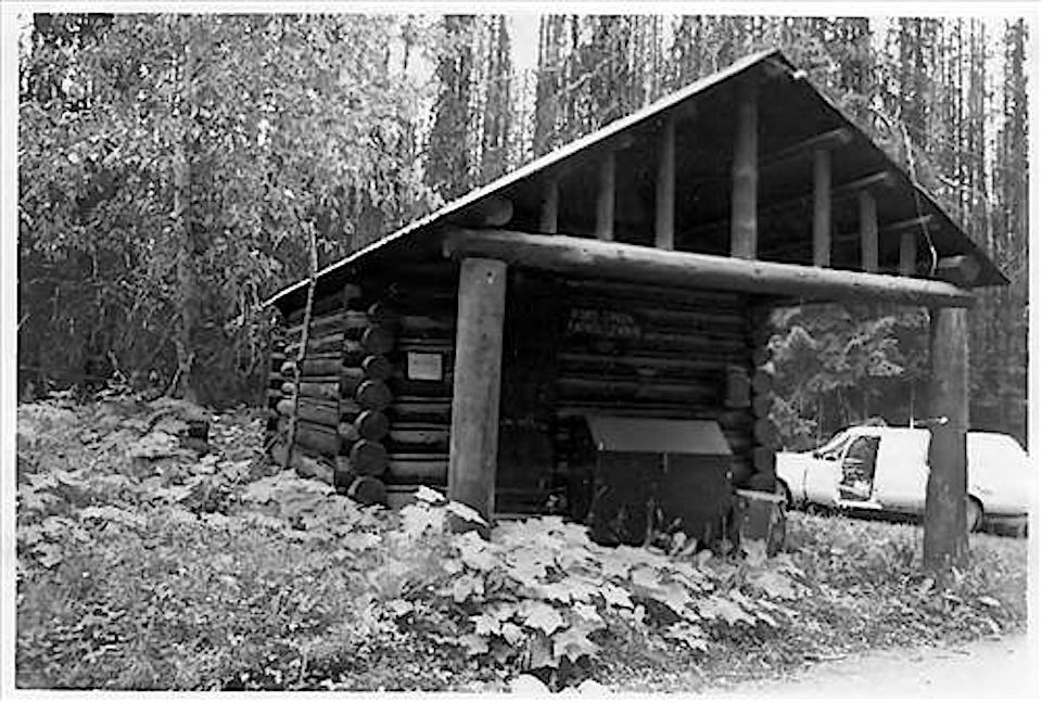 Suspicious fire claims Ford Creek Cabin built in 1928 in Glacier National Park/NPS 