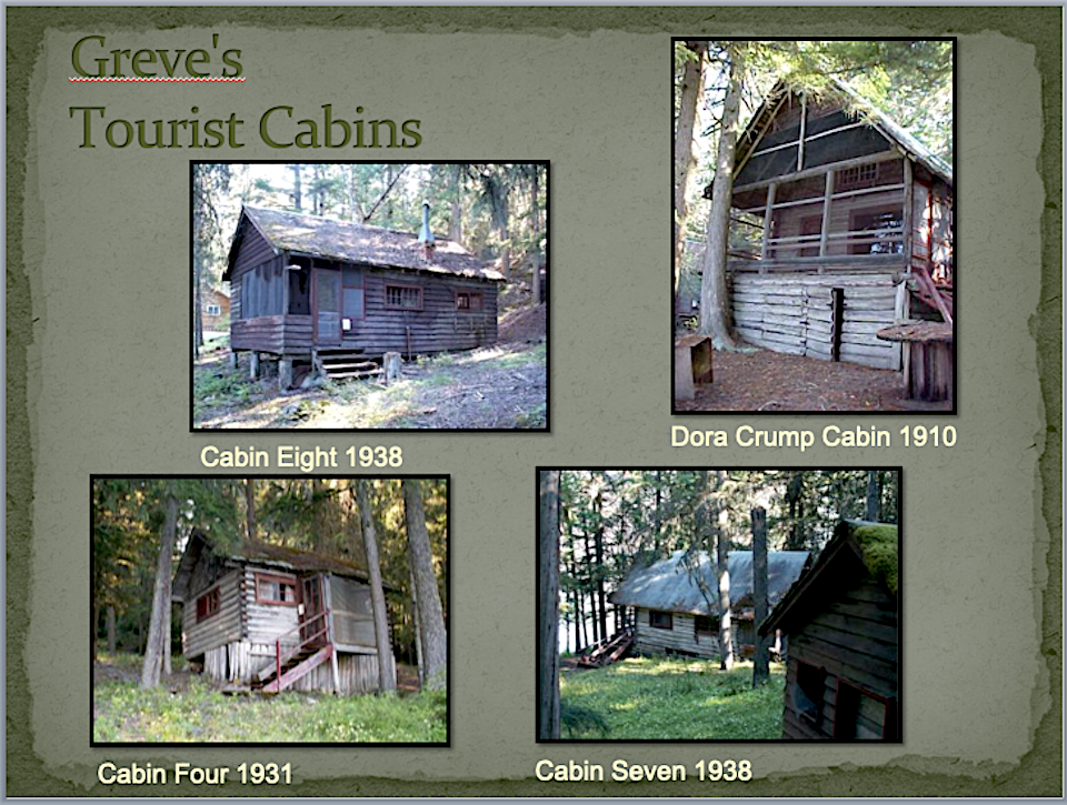 Greve's Tourist Cabins at Glacier National Park/NPS