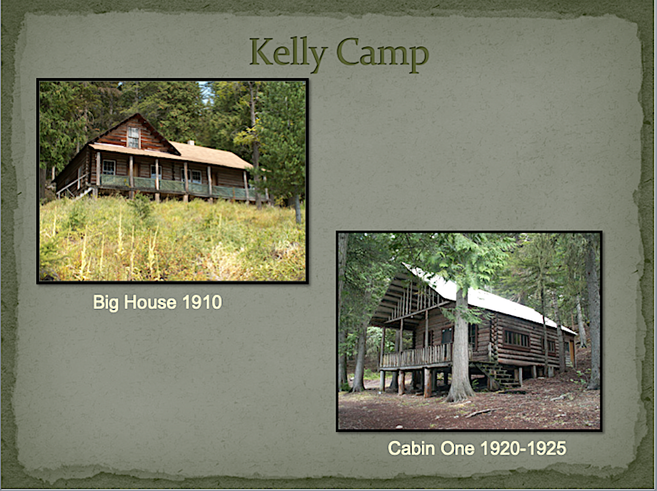 Historic Kelly Camp Cabins at Glacier National Park/NPS