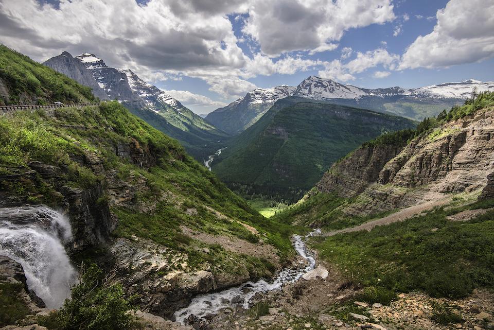 Three people were injured when their SUV went off the Going-to-the-Sun Road in Glacier National Park/NPS, Tim Rains