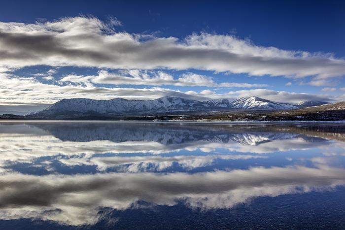 Winter reflections at Lake McDonald, Glacier National Park / Rebecca Latson Winter reflections at Lake McDonald, Glacier National Park / Rebecca Latson