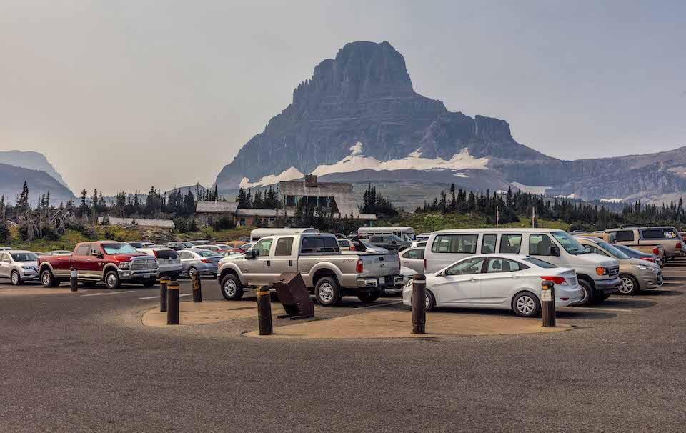 Get a head's up on parking conditions in Glacier, such as at Logan Pass, before you get there/Rebecca Latson file