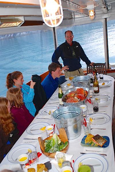 Dining aboard the Sea Wolf/Kurt Repanshek