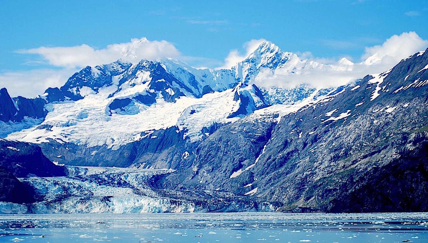 Continued retreat of tidewater glaciers at Glacier Bay National Park could force park staff to choose between protecting Johns Hopkins Bay for seal pupping or to open more of it up for cruise ships./Kurt Repanshek file