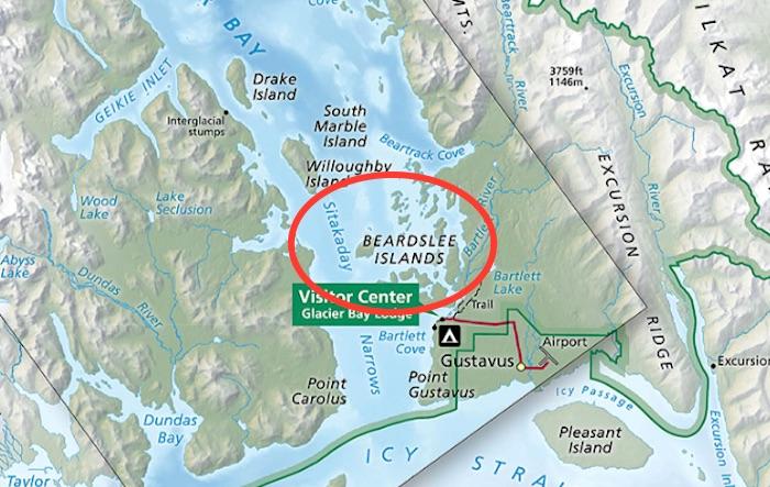 Man went overboard from the Holland America Westerdam near the Beardslee Islands in Glacier Bay Nationa l Park