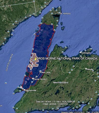 New avalanche forecasts include Gros Morne National Park.