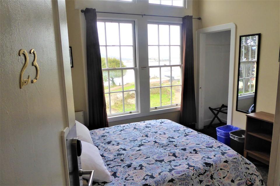 Private rooms in the hostel are small/David and Kay Scott