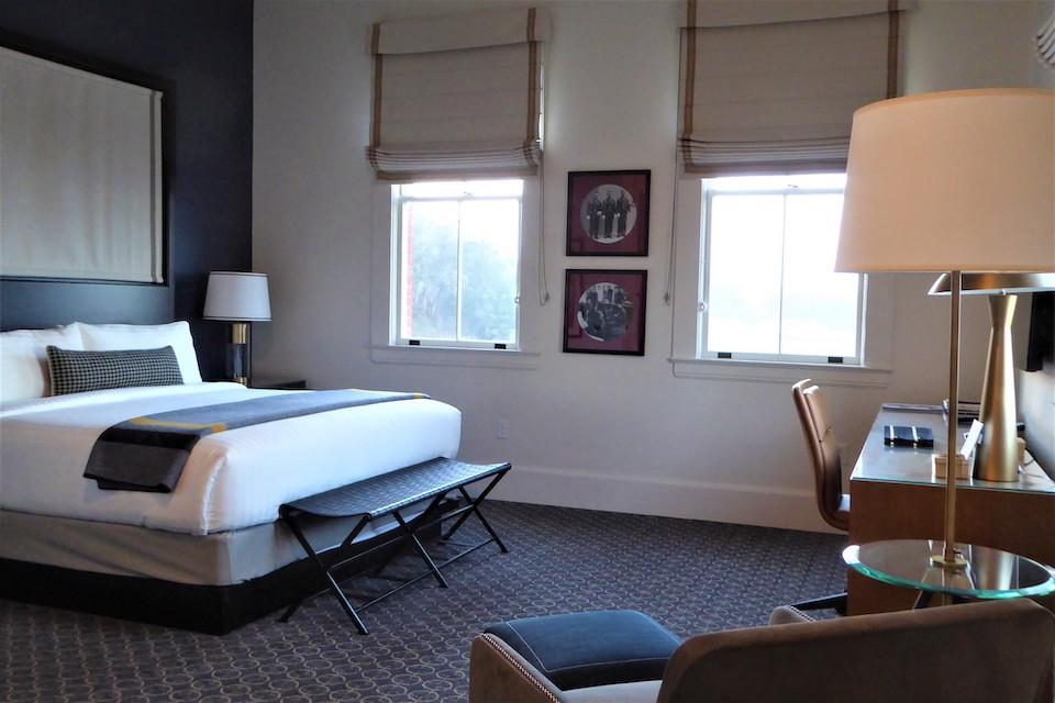 Rates for guests rooms at the Lodge at the Presidio can run to $450 per night.