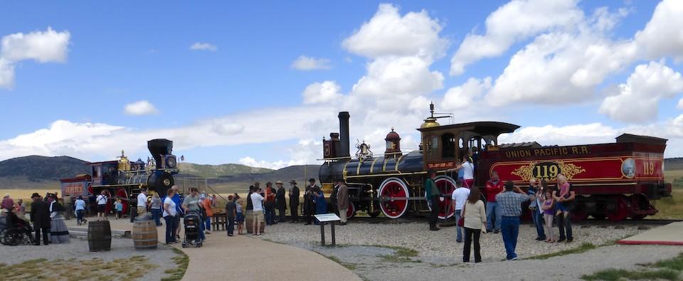 The annual Railroader's Festival at Golden Spike National Historical Park is a popular event/Kay and David Scott