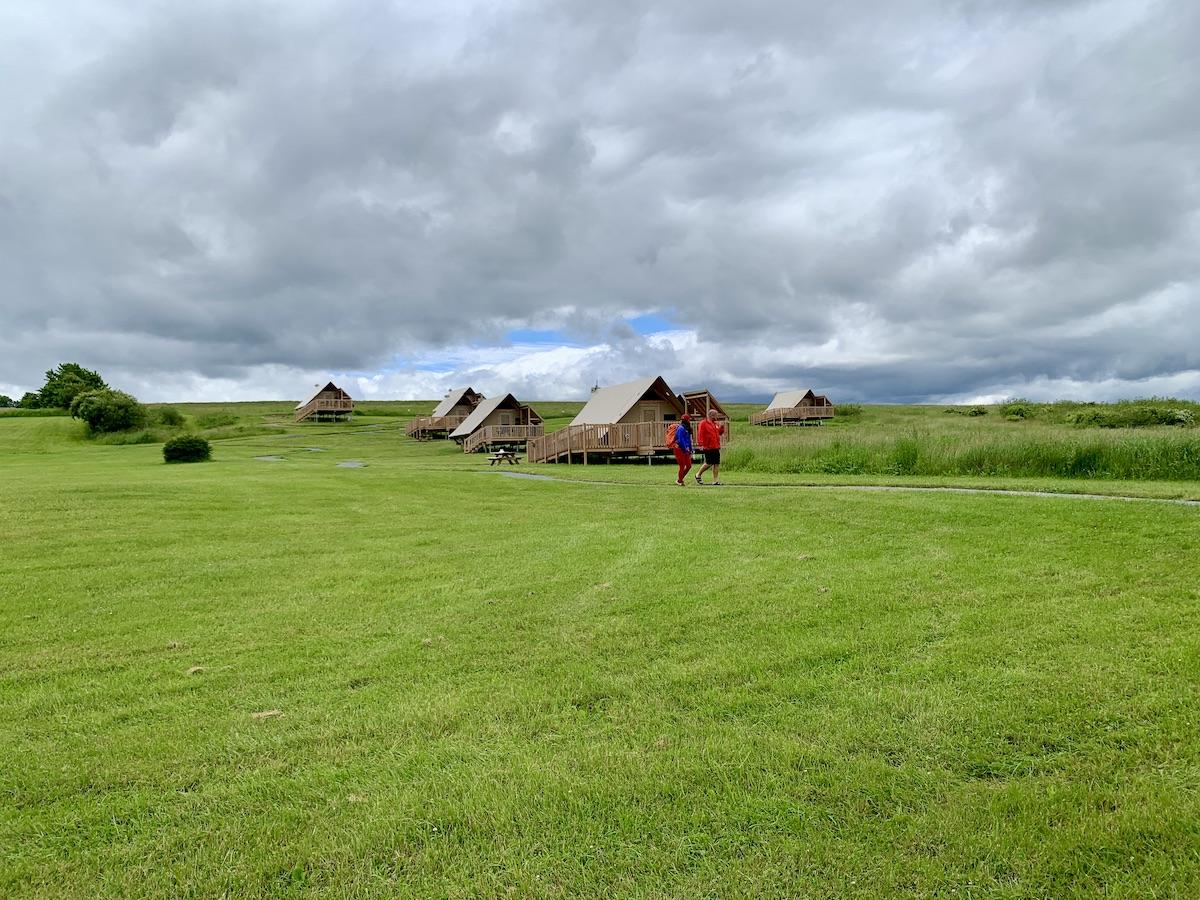 Eight oTENTiks have been added to Grand-Pré so visitors can sleep over.
