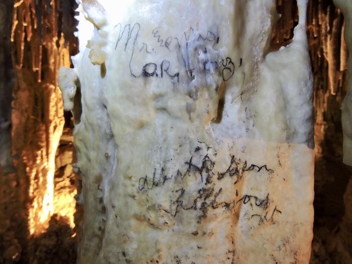 Graffiti from years gone past/Lee Dalton