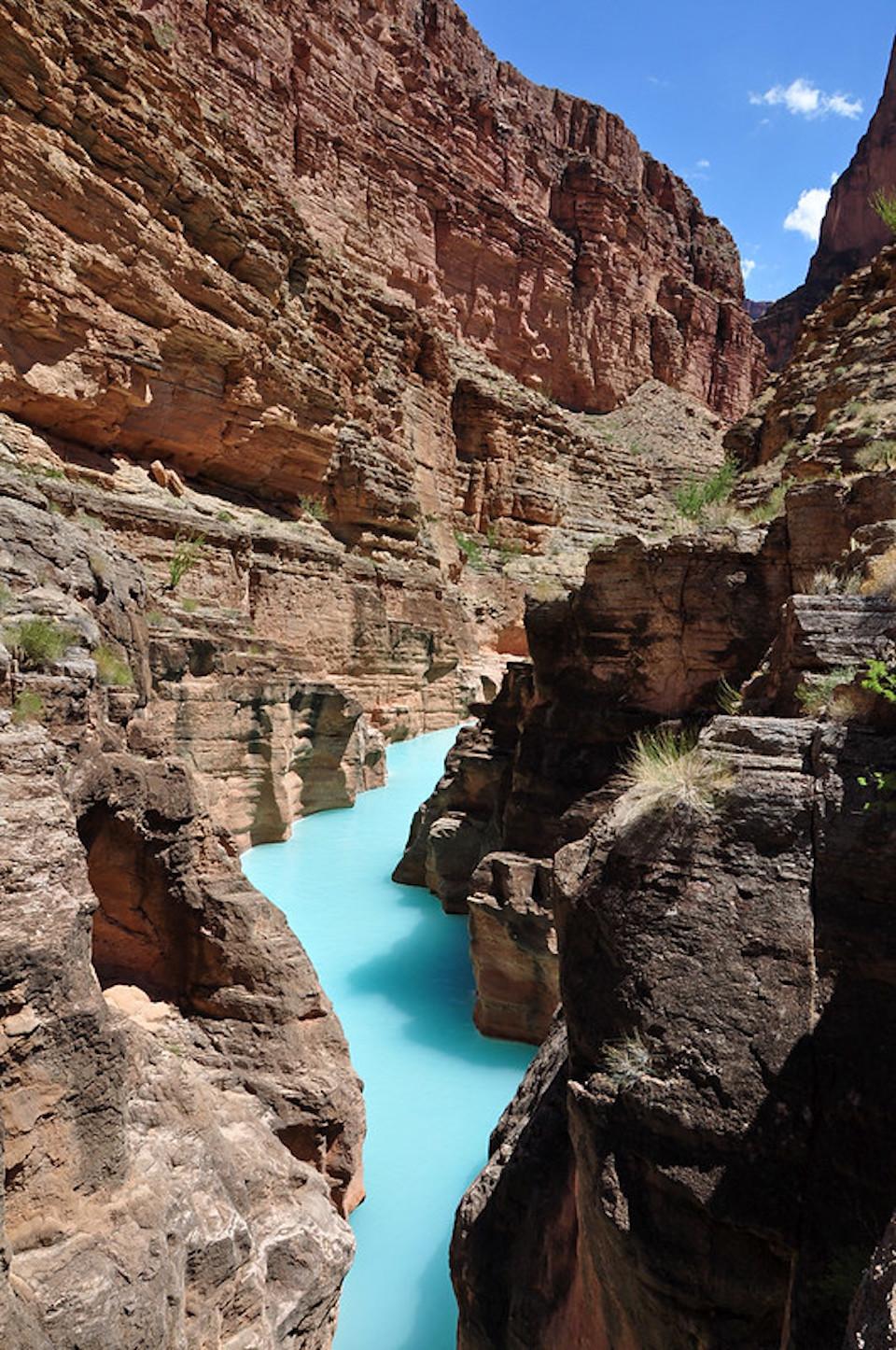 Grand Canyon boaters are being asked to float past Havasu Canyon/NPS file