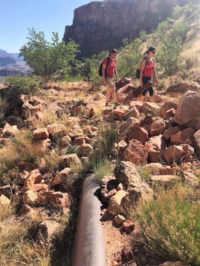 It's been estimated that it would take at least $100 million to replace the Transcanyon Waterline at Grand Canyon/Rita Beamish
