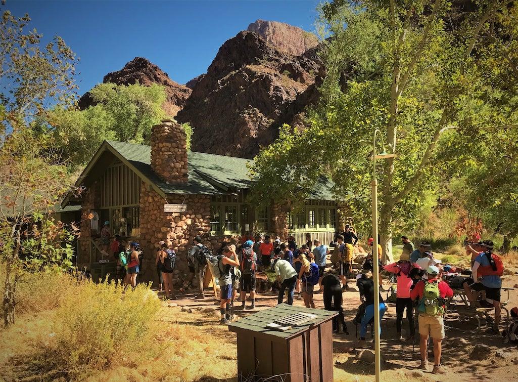 A Washington man who led 139 people on a rim-to-rim hike at Grand Canyon National Park has been banned from all national parks in Arizona/NPS file