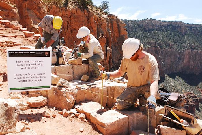 Rebuilding trails at Grand Canyon National Park/NPS