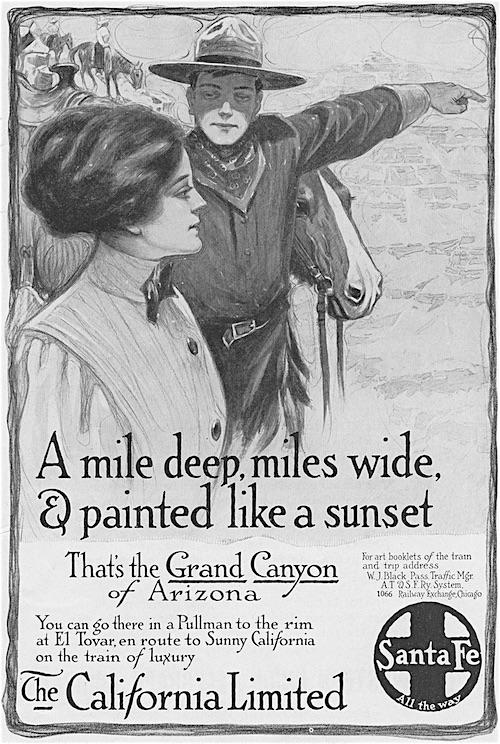 Grand Canyon Railroad poster