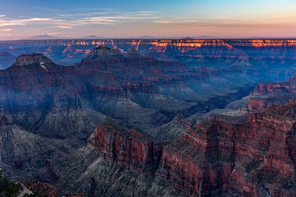 A North Rim sunrise - final HDR shot, Grand Canyon National Park / Rebecca Latson