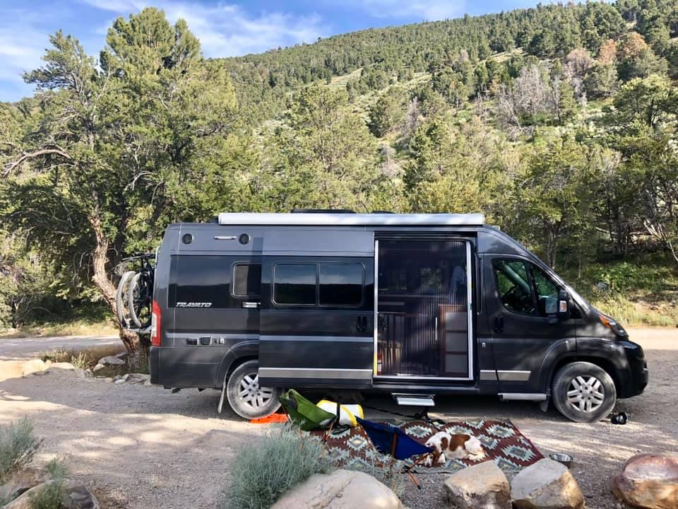 Take a long RV into Great Basin's Baker Creek Campground and you could be squeezed for space. Smaller rigs rule there/Kate Gallagher