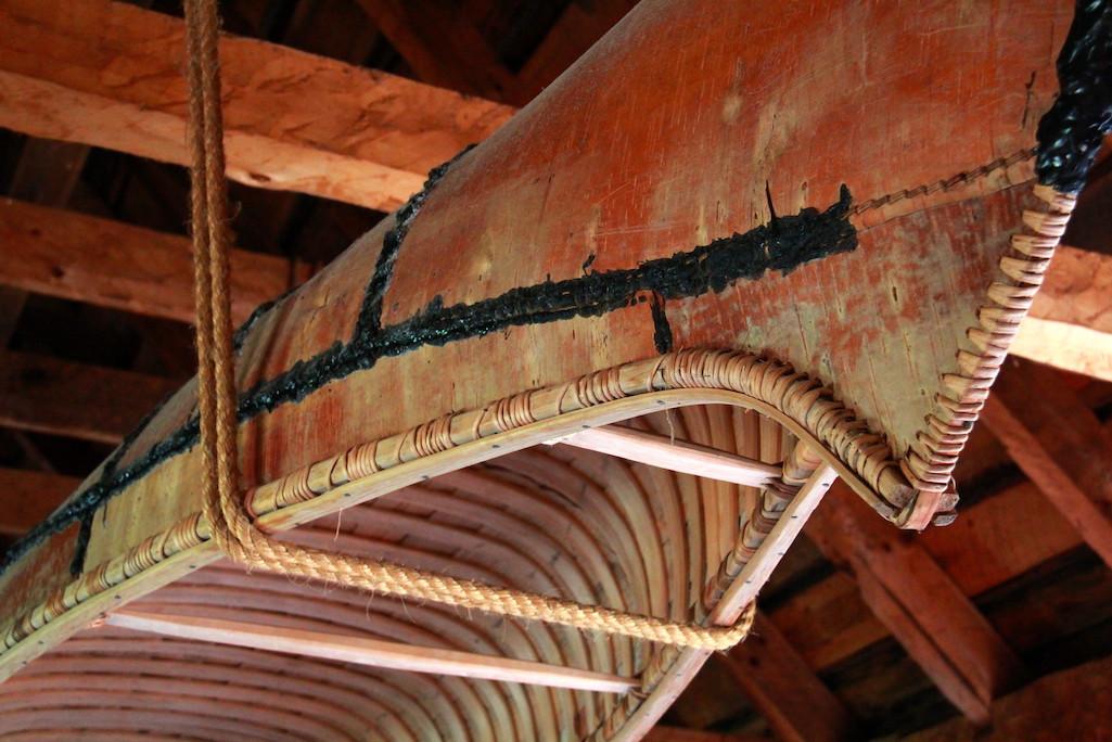 The biggest canoe of the fur trade was the canot du maître or Montreal canoe. They could be 40 feet (12 meters) long, with a capacity of 4 tons.