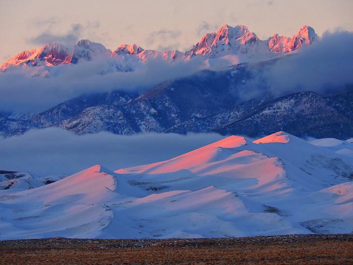 Winter at Great Sand Dunes National Park and Preserve/NPS, Patrick Myers