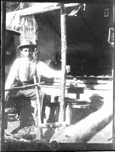 Although he pursued a career as a librarian for much of his early life, Horace Kephart mastered the art of backcountry living. His two-volume set Camping and Woodcraft remains one of the best-selling sporting books of all time. Image from Horace Kephart